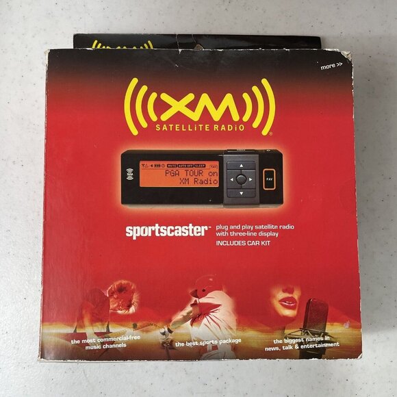 Sportscaster XM Satellite Radio Receiver Kit - Open Box - Picture 1 of 10